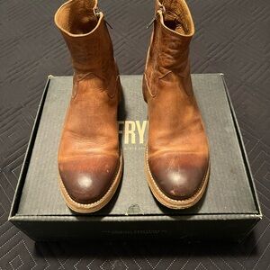 Frye Men's Brown Leather Boots